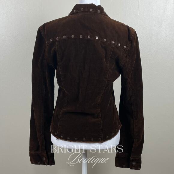 Rare Corduroy Studded Jacket ASO Dawn Summers Buffy the Vampire Slayer Y2K VTG - Picture 6 of 11